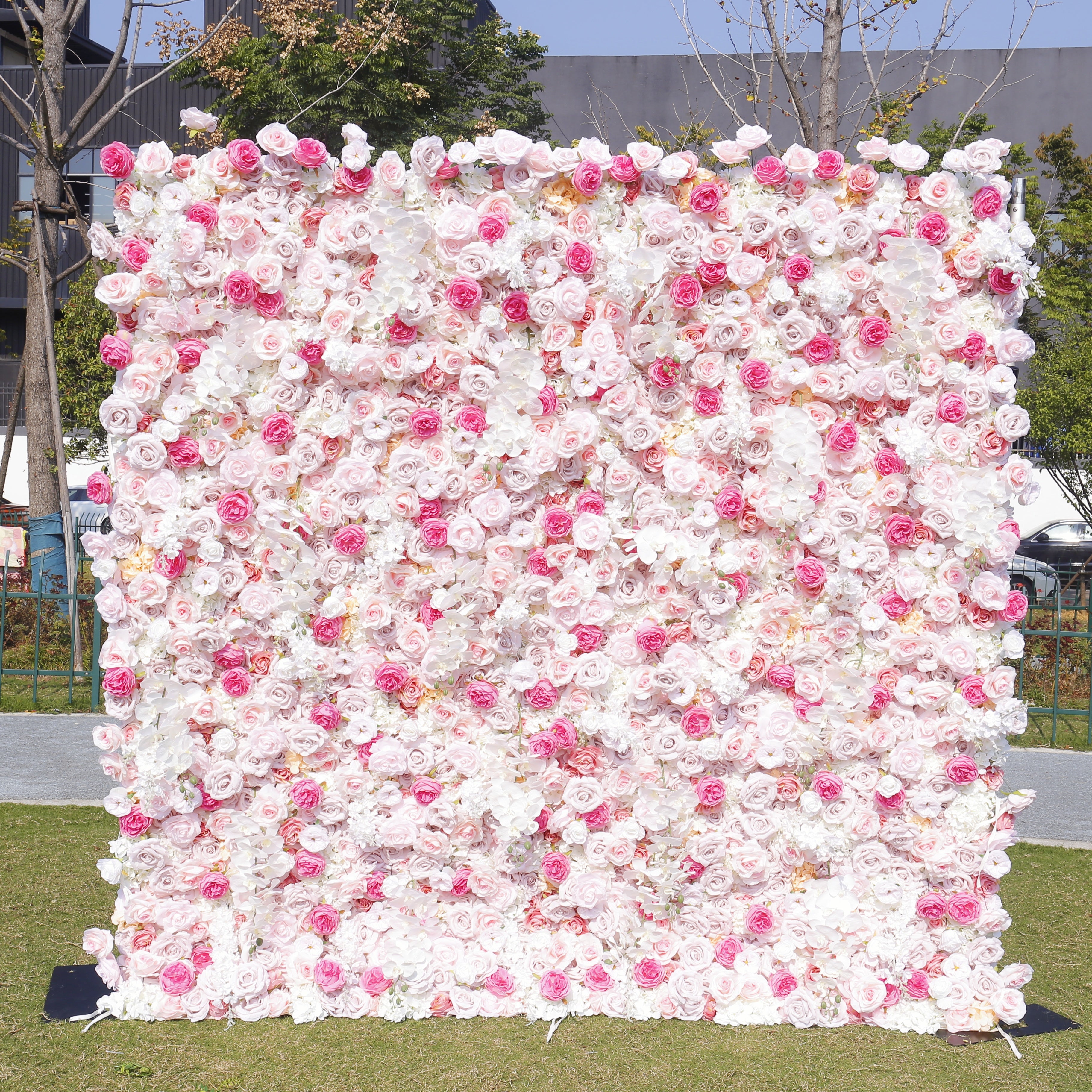 Sweet Blush Floral Wall Backdrop For Wedding Birthday Decor ACFW-108