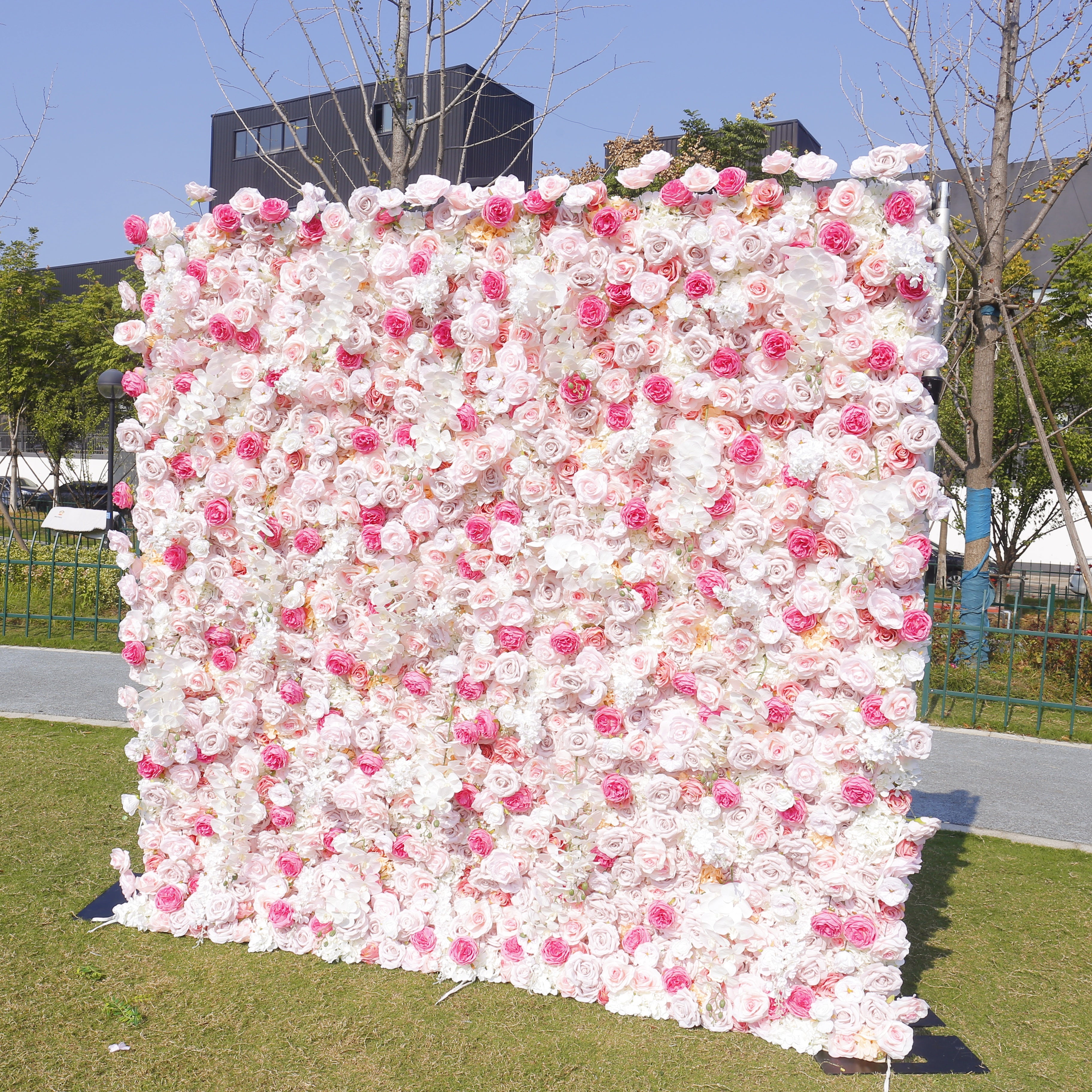 Sweet Blush Floral Wall Backdrop For Wedding Birthday Decor ACFW-108