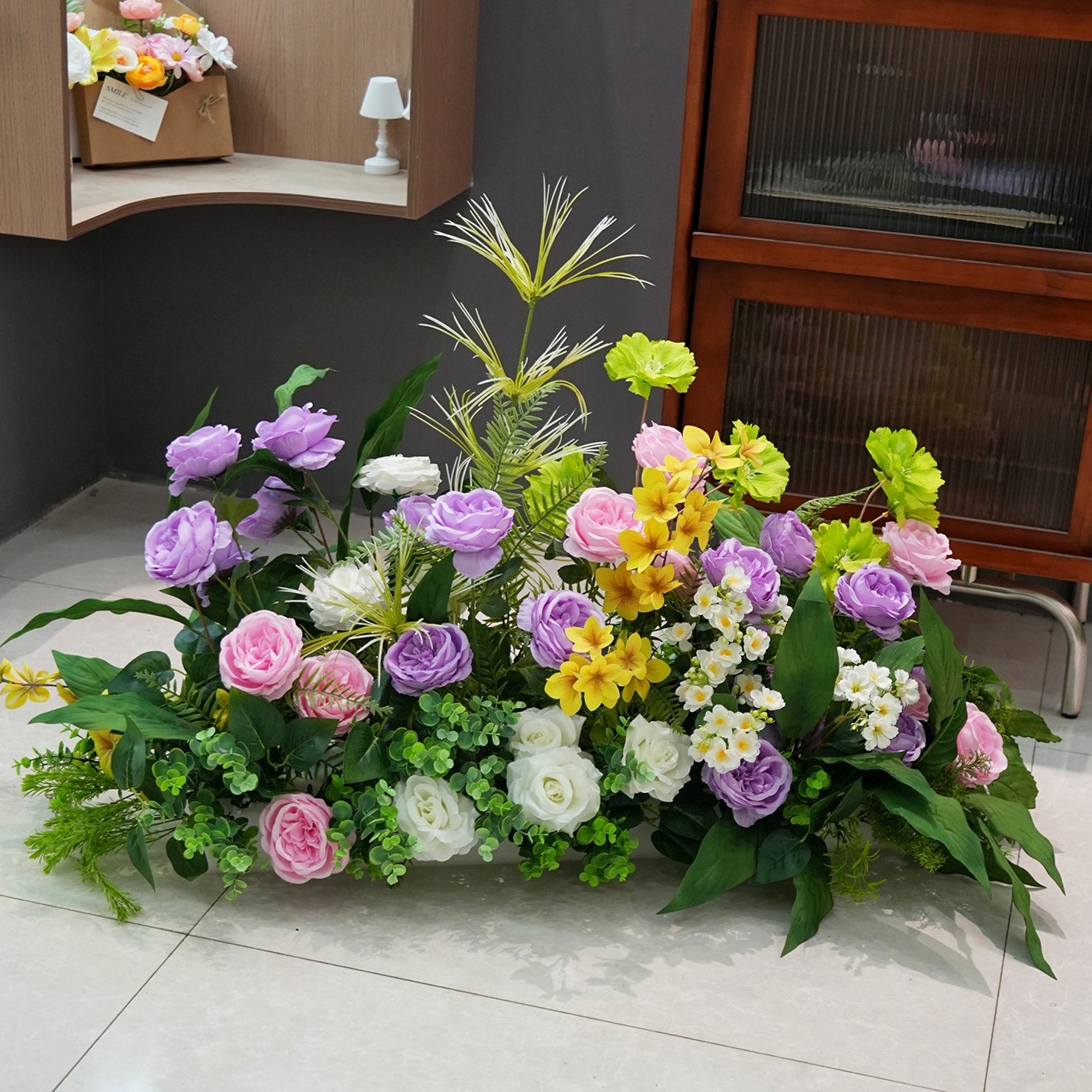 Ground Flower Arrangement Series for Wedding Party Event Decor ADGF-002