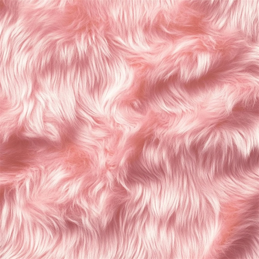 Backdrops With Floors Plush Feathered Pink Fabric Backdrop BRP1-56