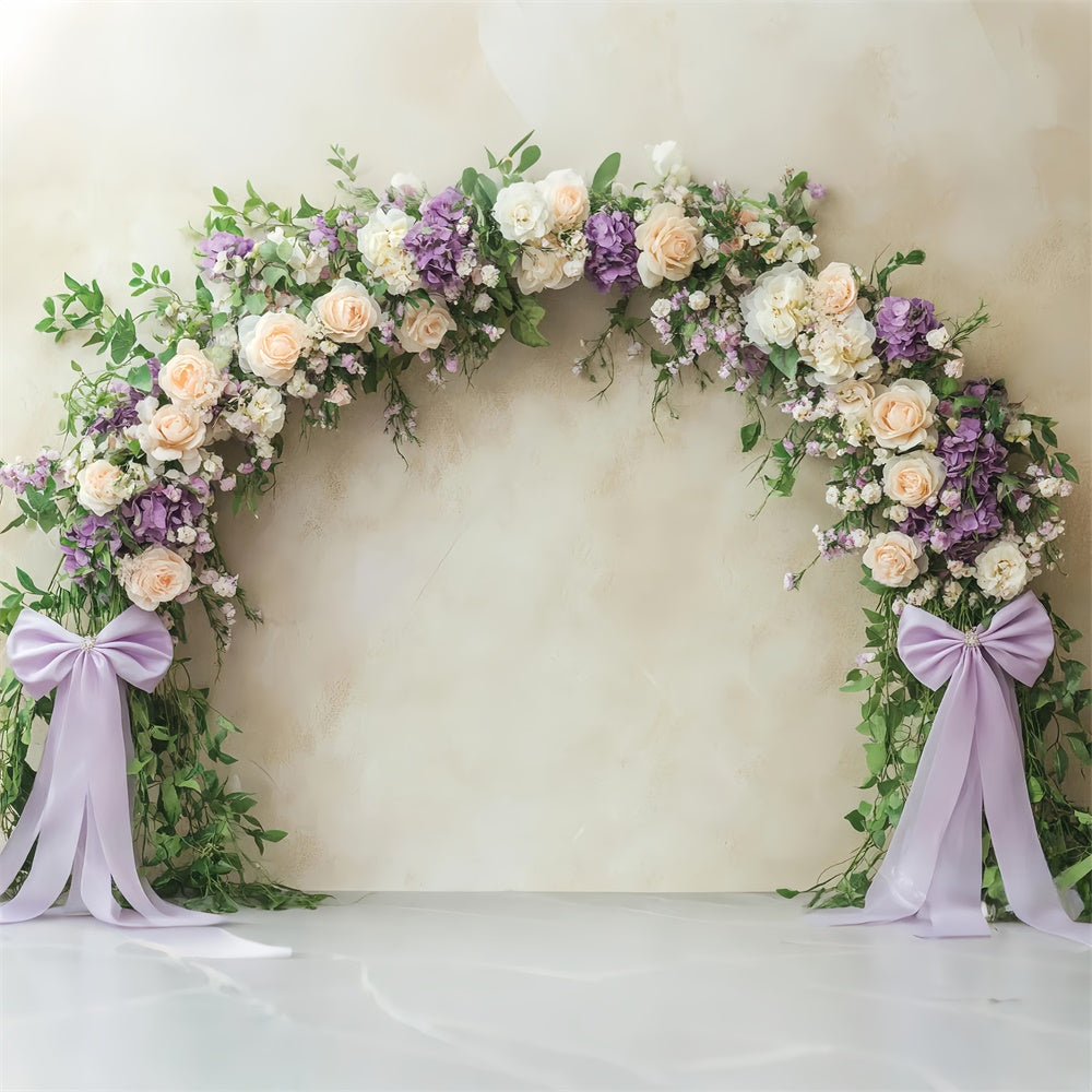 Fall Photo Backdrops Elegant Floral Archway Backdrop BRP57-192