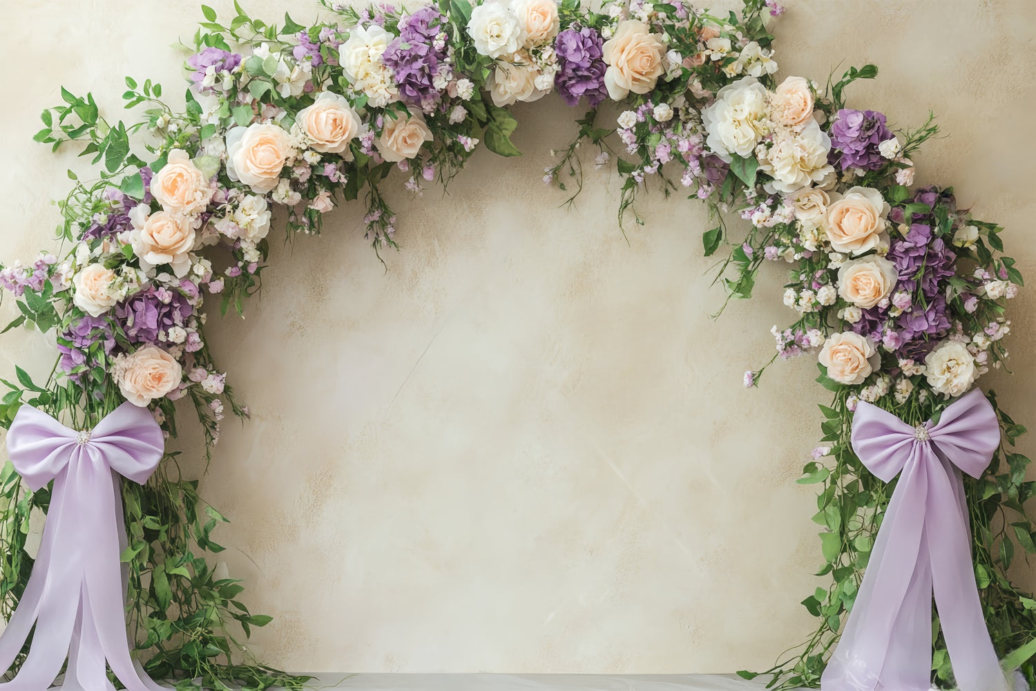 Fall Photo Backdrops Elegant Floral Archway Backdrop BRP57-192