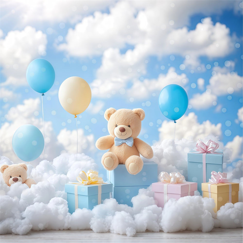 Cloud Photography Backdrop Sky Gift Celebration Backdrop BRP57-221