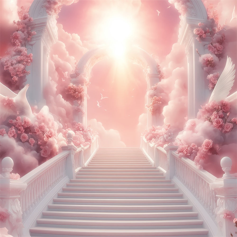 Cloud Backdrop Photography Angel Garden Gate Backdrop BRP57-226