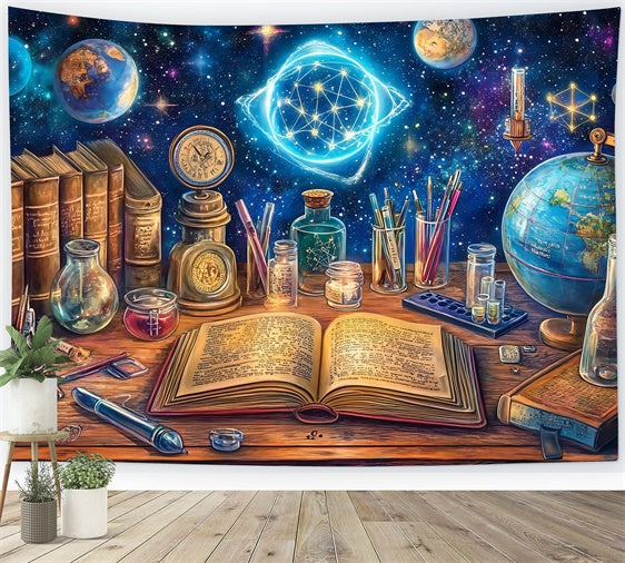 Back To School Backdrops Stellar Discovery Desk Backdrop BRP57-39