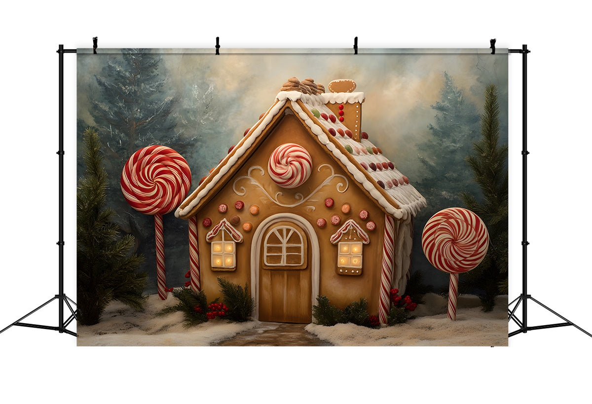 Professional Christmas Backdrops Sweet Ginger Cottage Backdrop By Magali