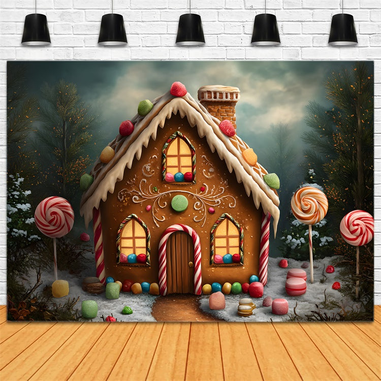 Christmas Backdrop Ideas Holiday Ginger Sweet Home Backdrop By Magali