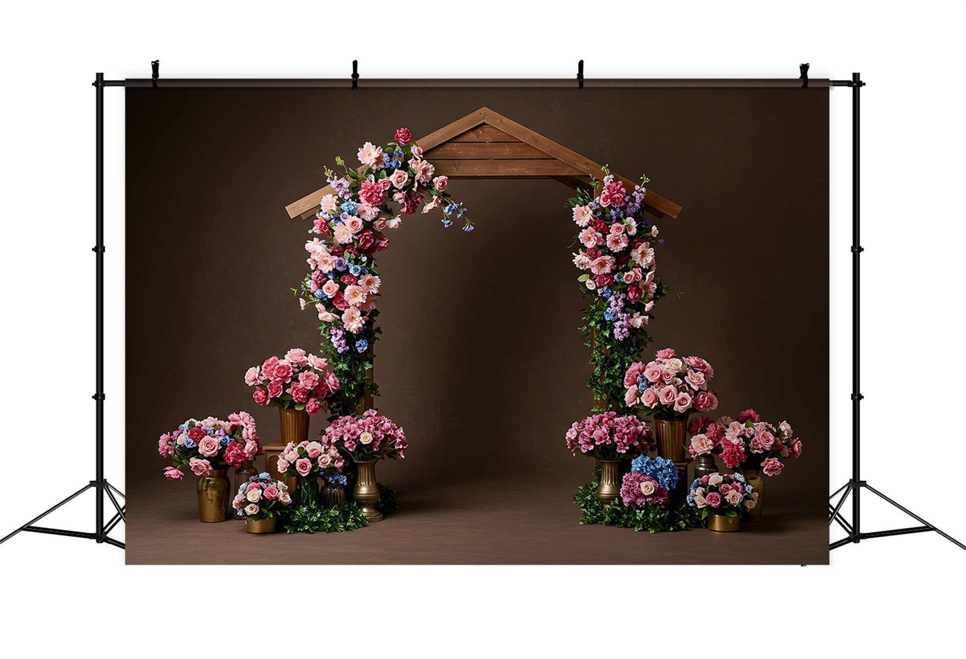 Mothers Day Flower Backdrop Pink Blue Floral Arch Backdrop Ideas For Mother's Day By Magali