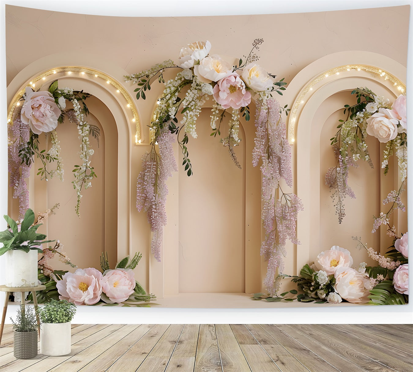 Happy Mothers Day Photo Backdrop Romantic Pink Floral Arch Mother's Day Photo Backdrop Ideas By Magali