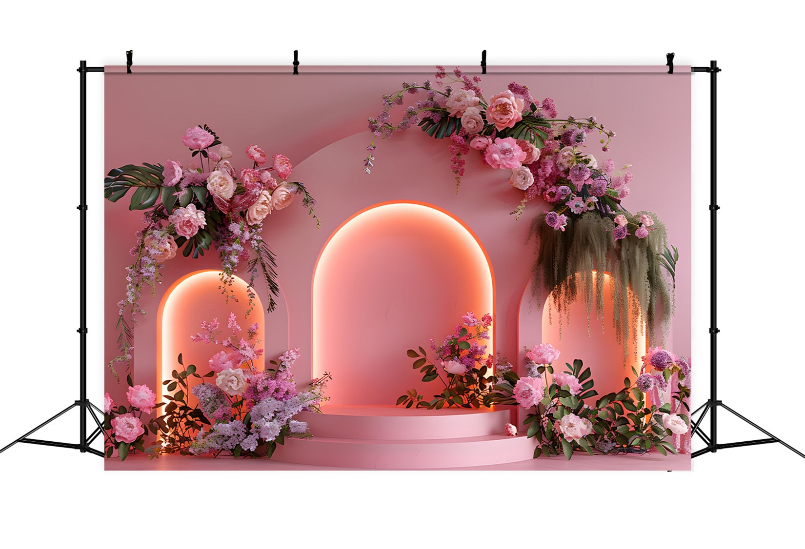 Mothers Day Flower Backdrop Lush Garden Peony Bliss Backdrops For Mother's Day By Magali