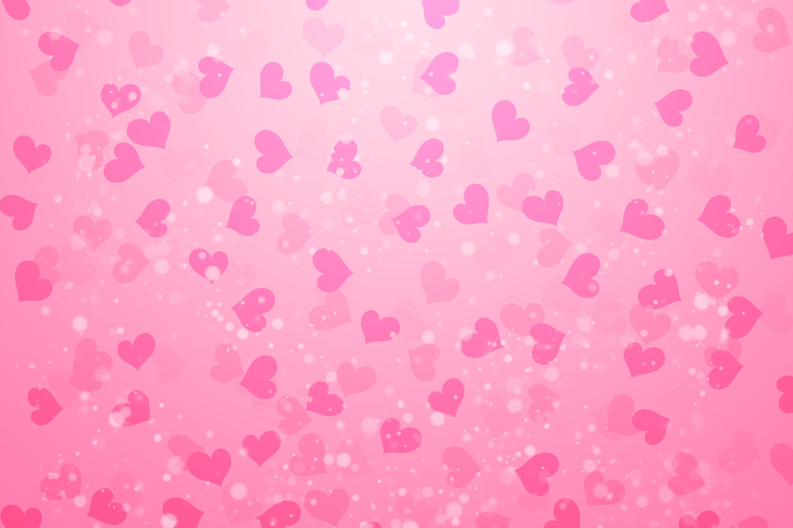Pink Girl Backdrops Glittering Love Bokeh Pink Backdrop CJJ2-71