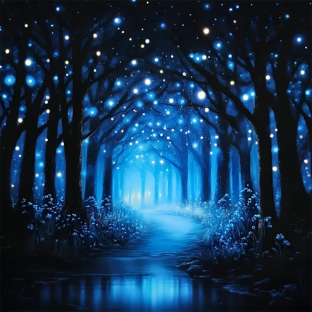 Enchanted Forest Backdrop Ideas Sparkling Dream Path Backdrop CSH4-102