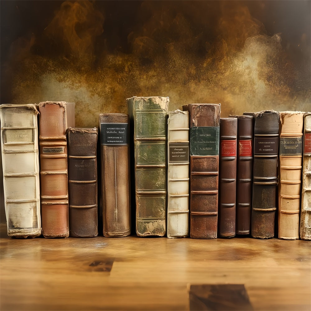 Antique Backdrop Books Vintage Photo Backdrop CSH4-298