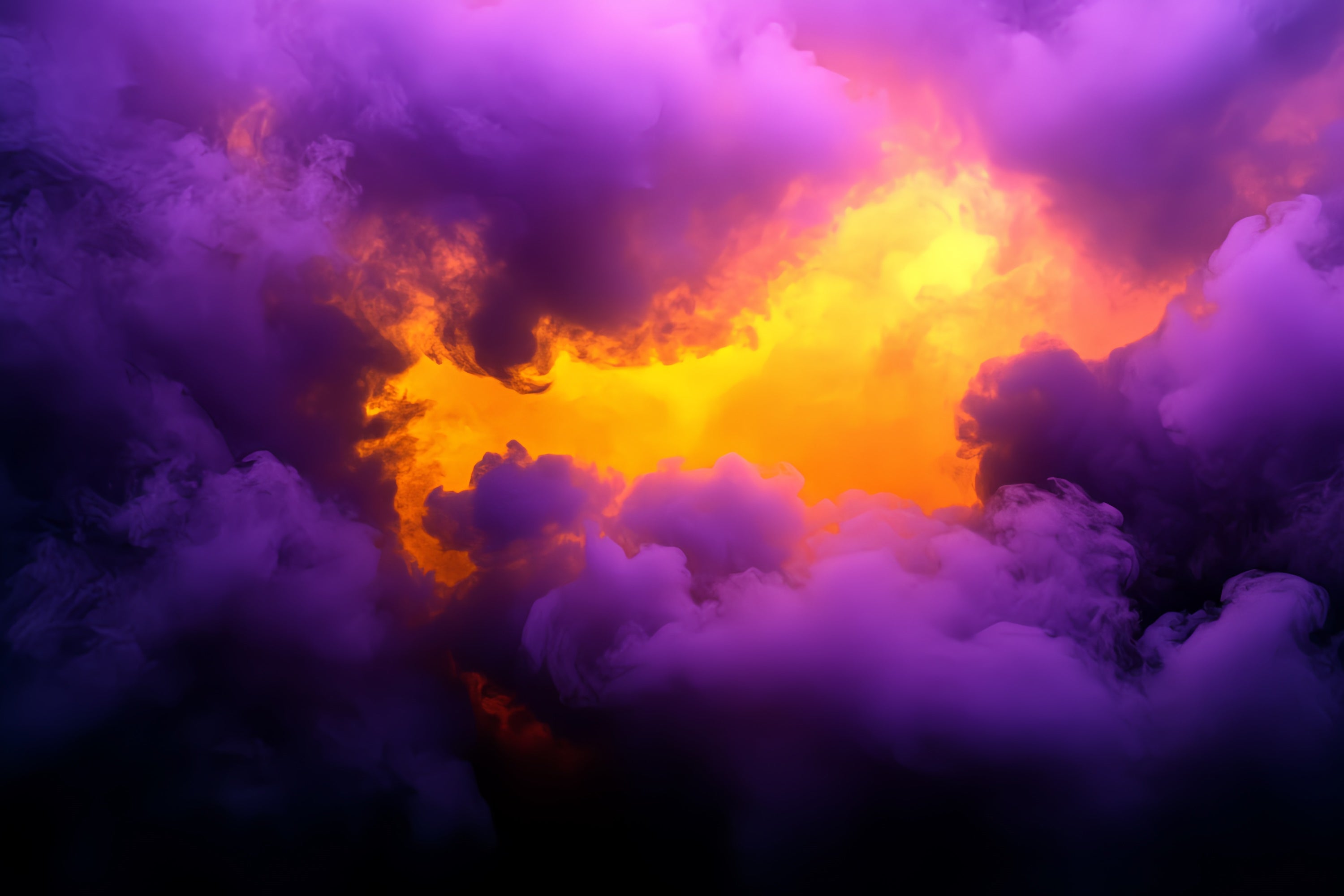 Sports Photo Backdrop Ethereal Firelight Smoke Backdrop CSH4-389