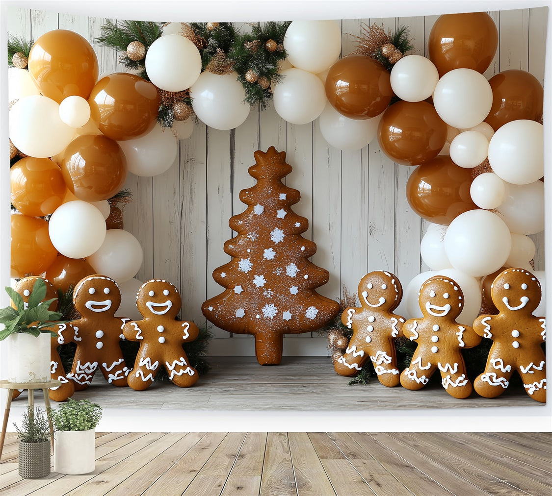 Newborn Photo Backdrop Cookie Cheer Christmas Backdrop CSH5-322