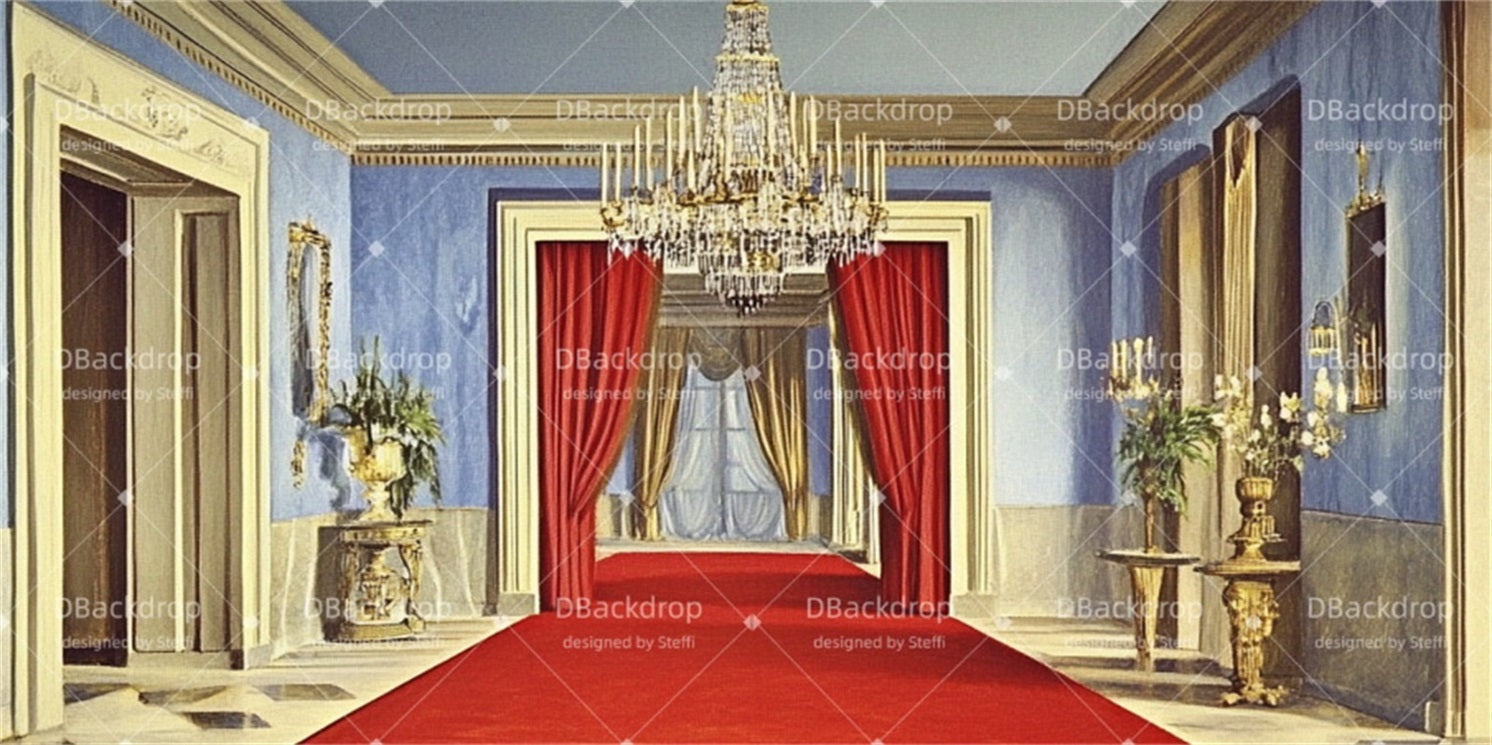 Theater Stage Backdrop Villa Interior Performance Backdrop CSH510-T106