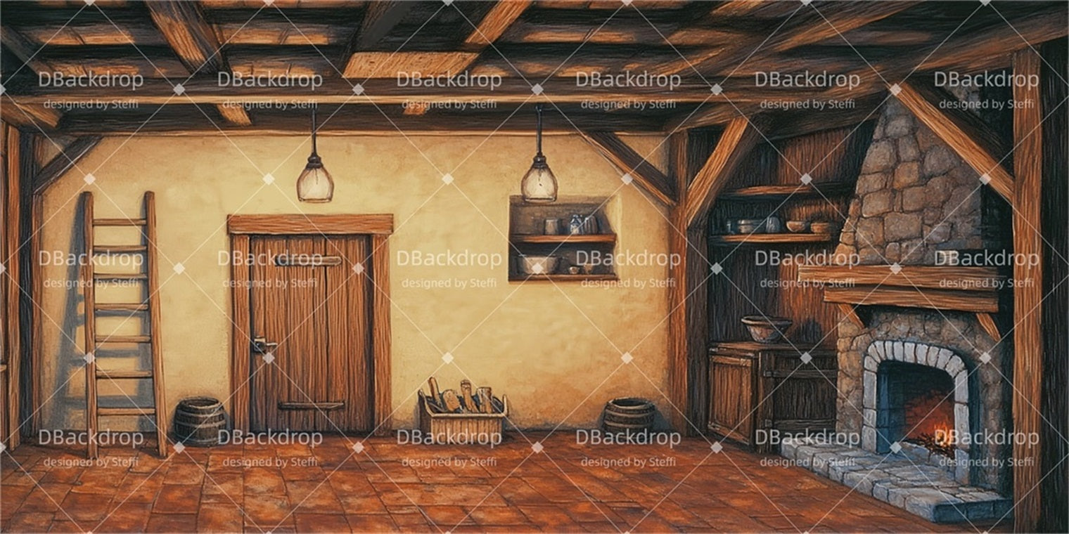 Church Stage Backdrops Charlie's Home Performance Backdrops CSH510-T64