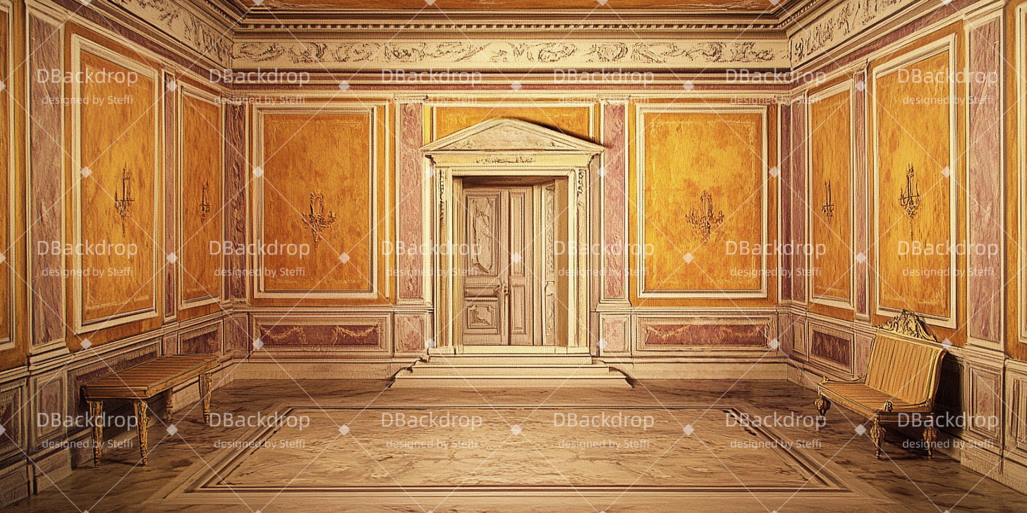 Performance Backdrops Luxury Interior Backdrops For Theater CSH511-T34