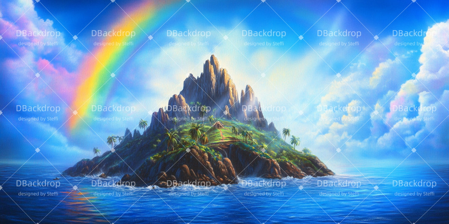 Stage Backdrop Neverland Scenery Backdrops For Theater CSH511-T3