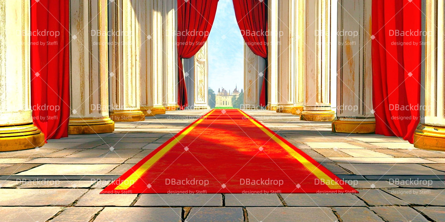Theater Backdrop Imperial Corridor Stage Backdrop Ideas CSH511-T97