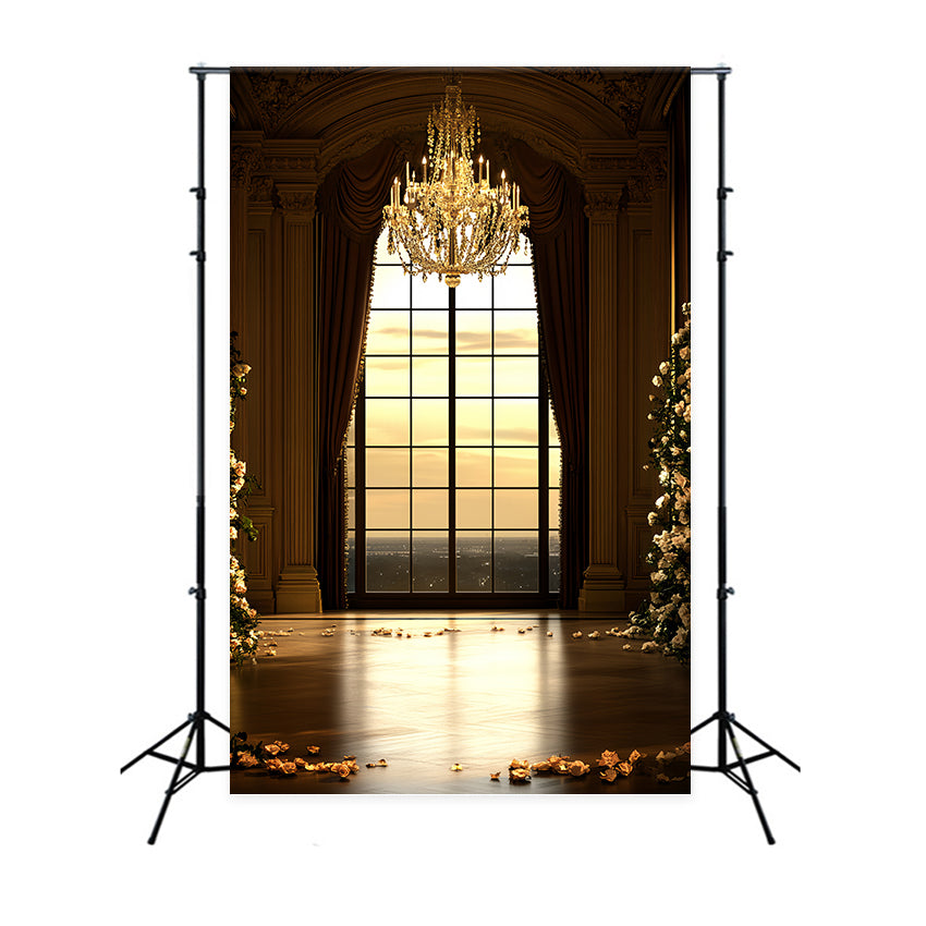 Vintage Photography Backdrops Opulent Rose Dusk Backdrop CSH57-135