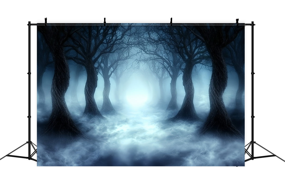 Spooky Forest Backdrop Wraith Walk Halloween Backdrop CSH57-67