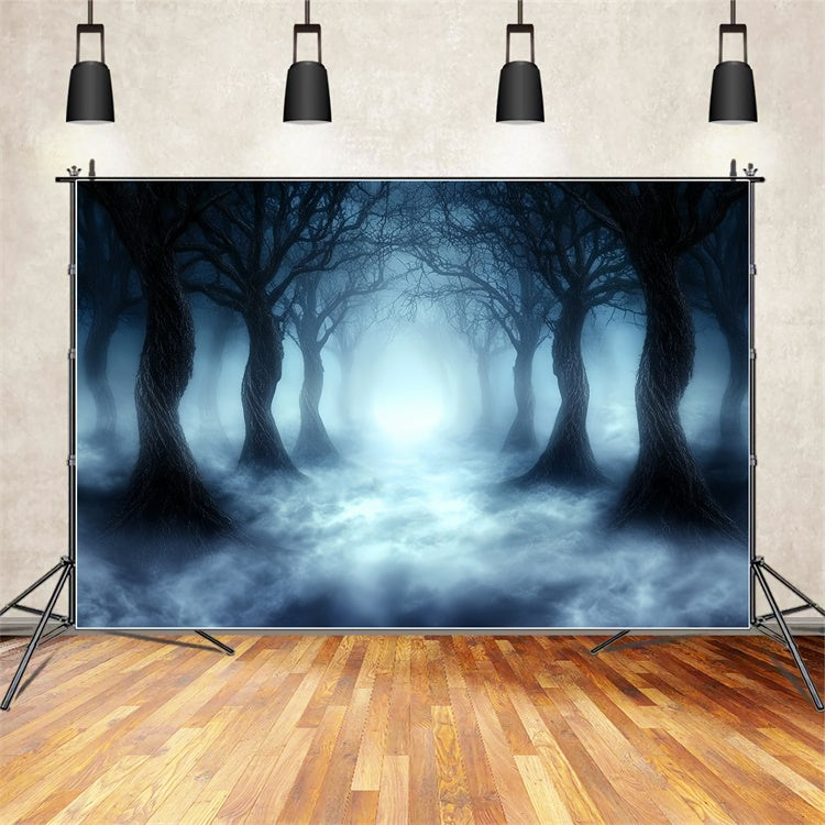 Spooky Forest Backdrop Wraith Walk Halloween Backdrop CSH57-67