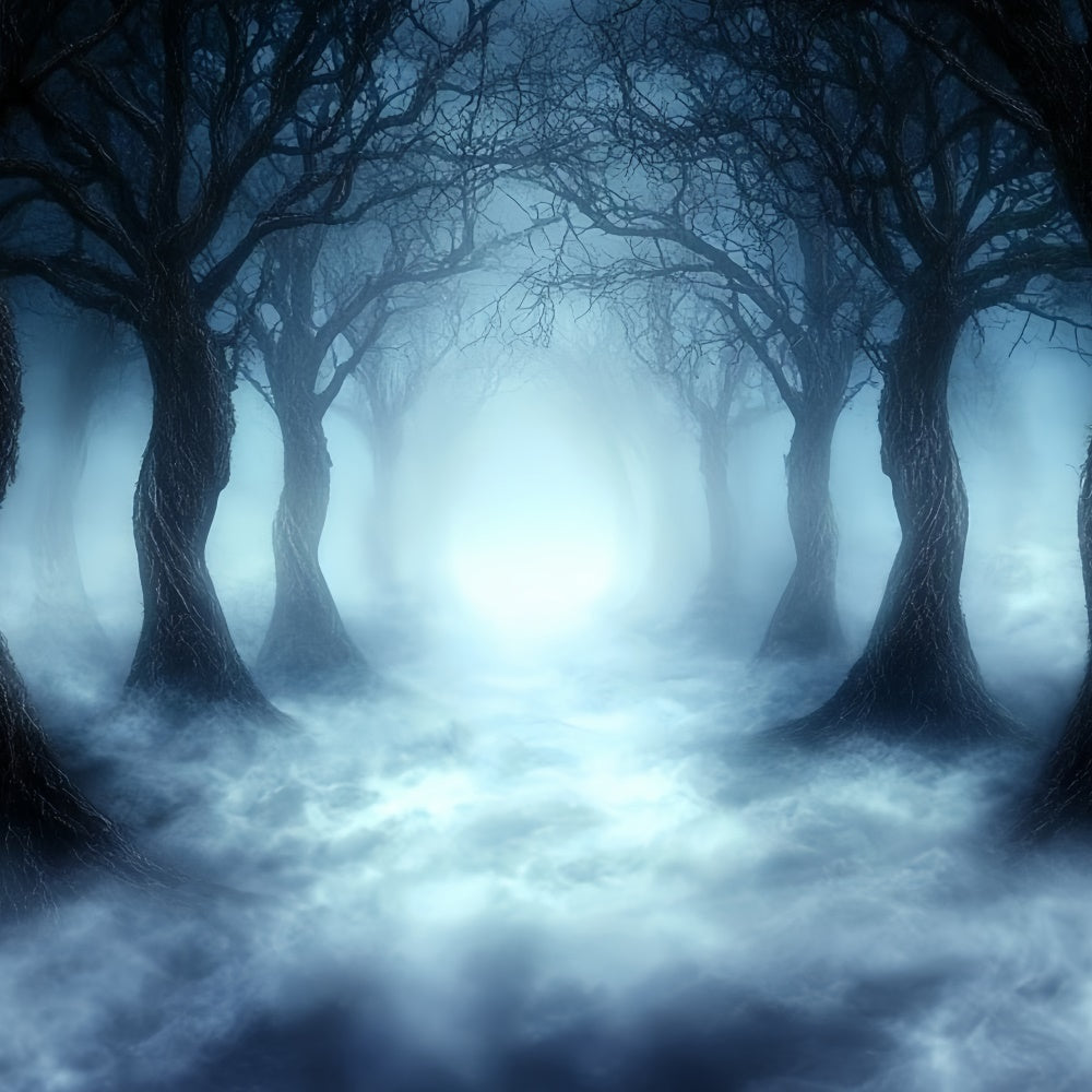 Spooky Forest Backdrop Wraith Walk Halloween Backdrop CSH57-67