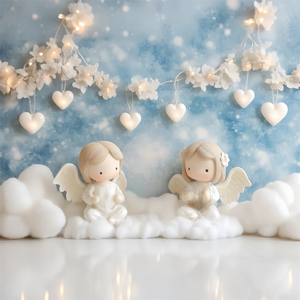 Cake Smash Photography Backdrop Angel Cloud Dream Backdrop CSH6-315