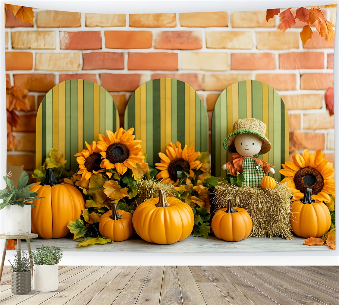 Cake Smash Backdrop Rustic Autumn Bloom Backdrop CSH6-316