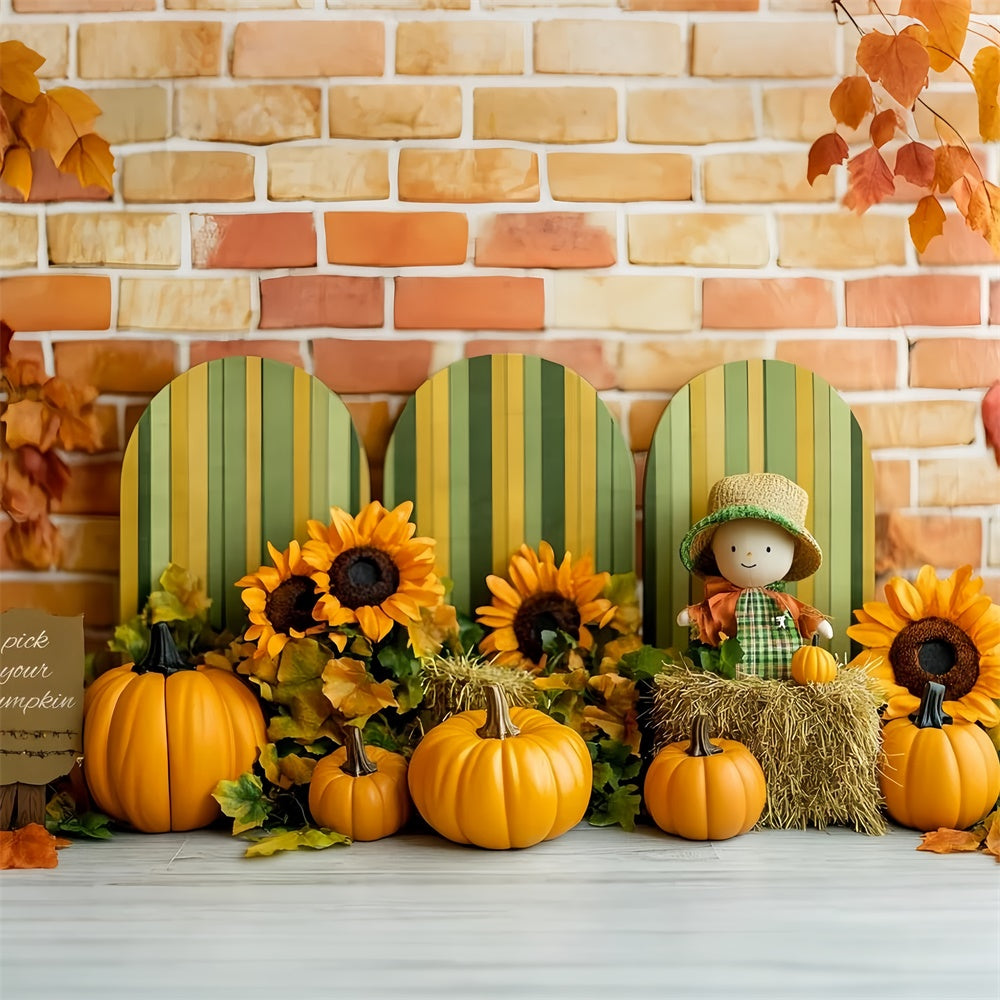 Cake Smash Backdrop Rustic Autumn Bloom Backdrop CSH6-316