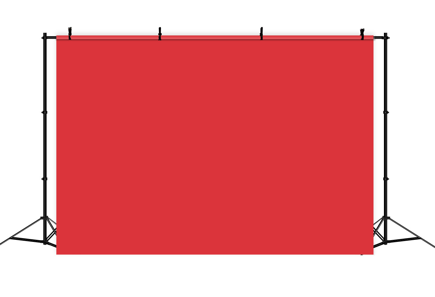 Red Backdrop Bold Crimson Red Powerful Hue Solid Backdrops Photography CSH62-23
