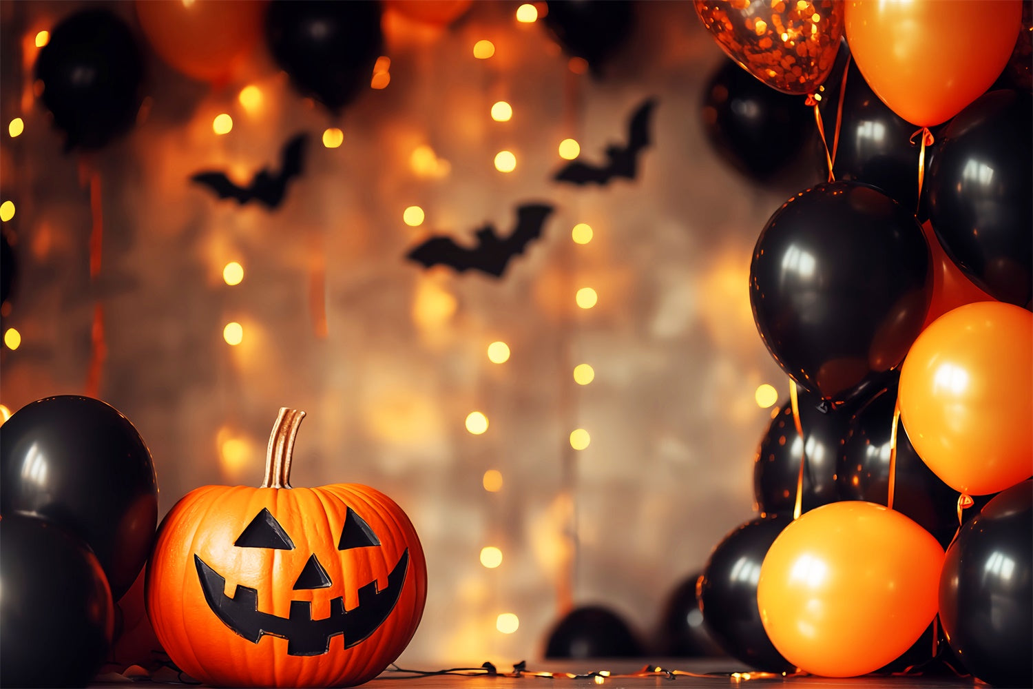 Halloween Party Pumpkin Balloon Party Lights Garage Door Decorations CSH67-27-2 car