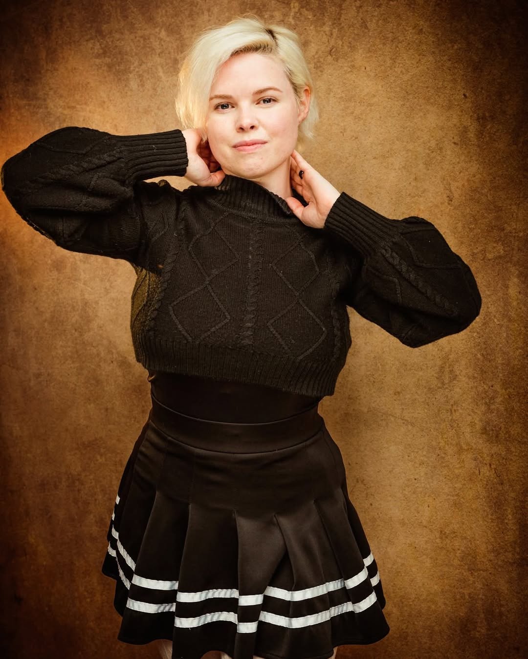 Gold Abstract Texture  Portrait Backdrop for Photo Shoot  DHP-455