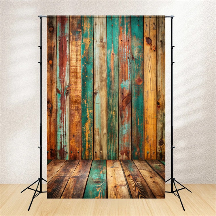 Woods Backdrop Style Multicolor Floor Backdrop GQ4-103