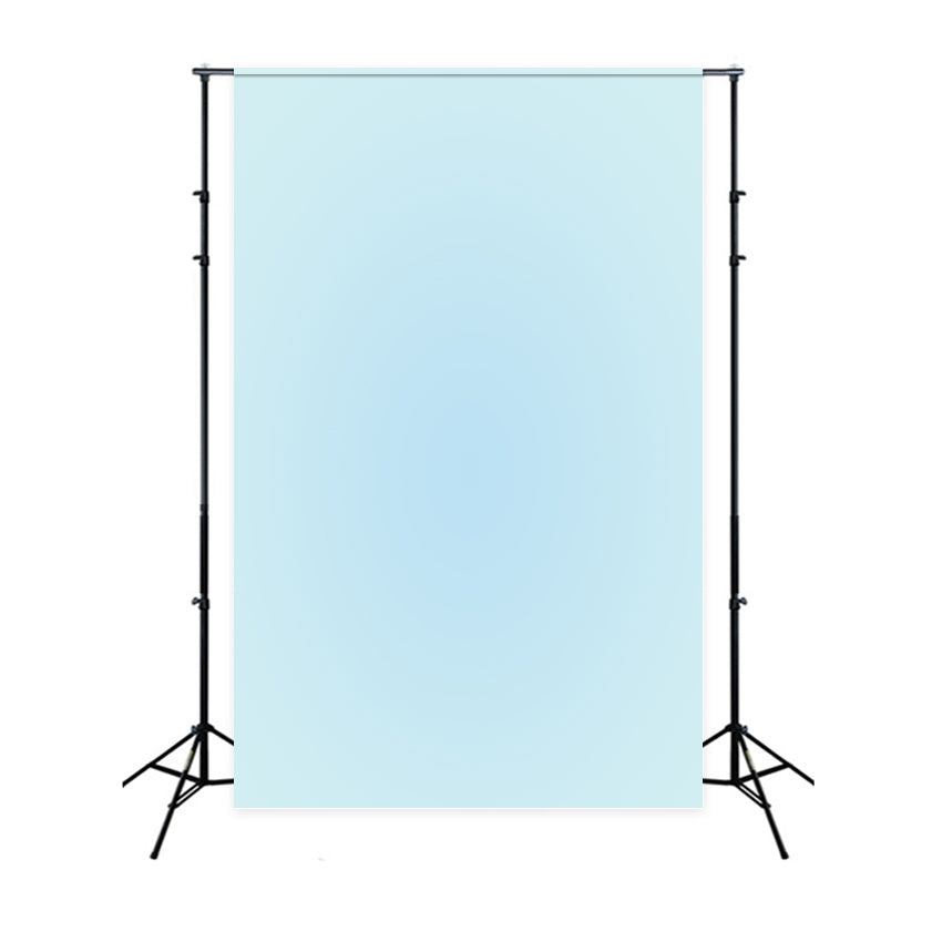 Blue School Photo Backdrop Pale Ice Blue Backdrop GQ4-184
