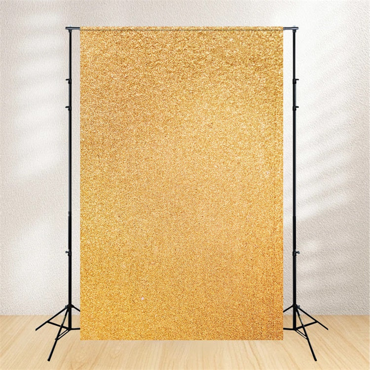 Professional Headshot Backdrop Luxe Golden Glitter Backdrop GQ4-192