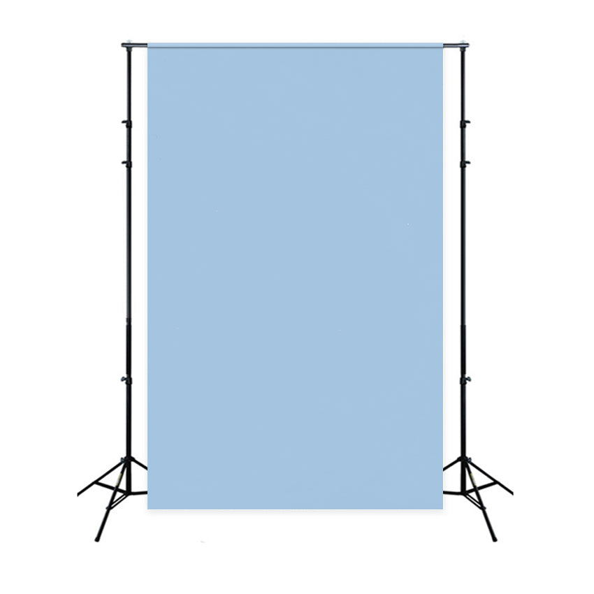 Blue School Photo Backdrop Clean Light Blue Backdrop GQ4-206