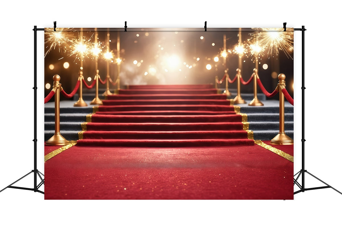 Red Carpet Photo Backdrop Radiant Event Stage Backdrop GQ4-78