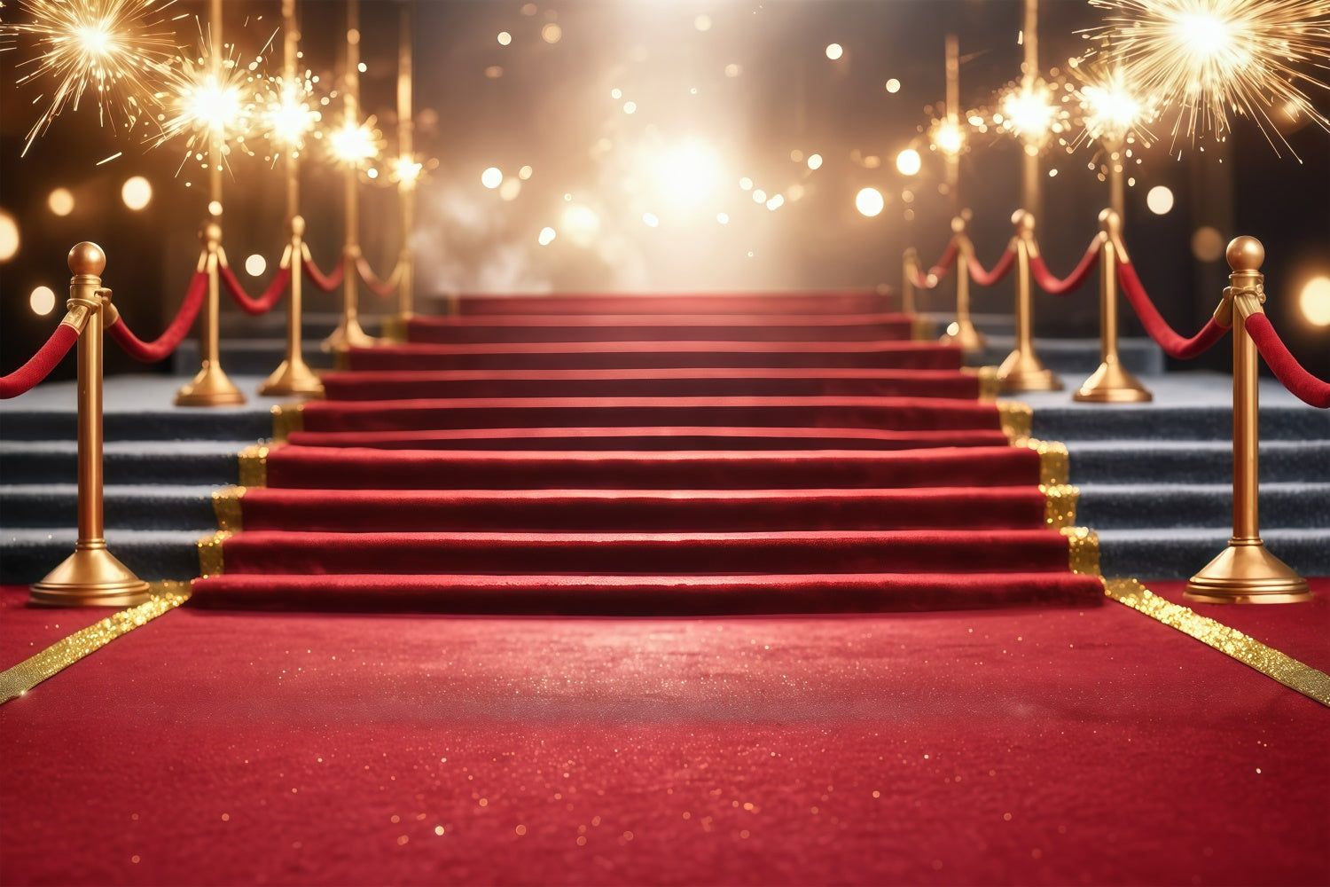 Red Carpet Photo Backdrop Radiant Event Stage Backdrop GQ4-78