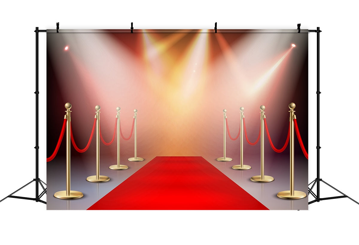 Red Carpet Photo Backdrop Stage Entrance Glow Backdrop GQ4-82