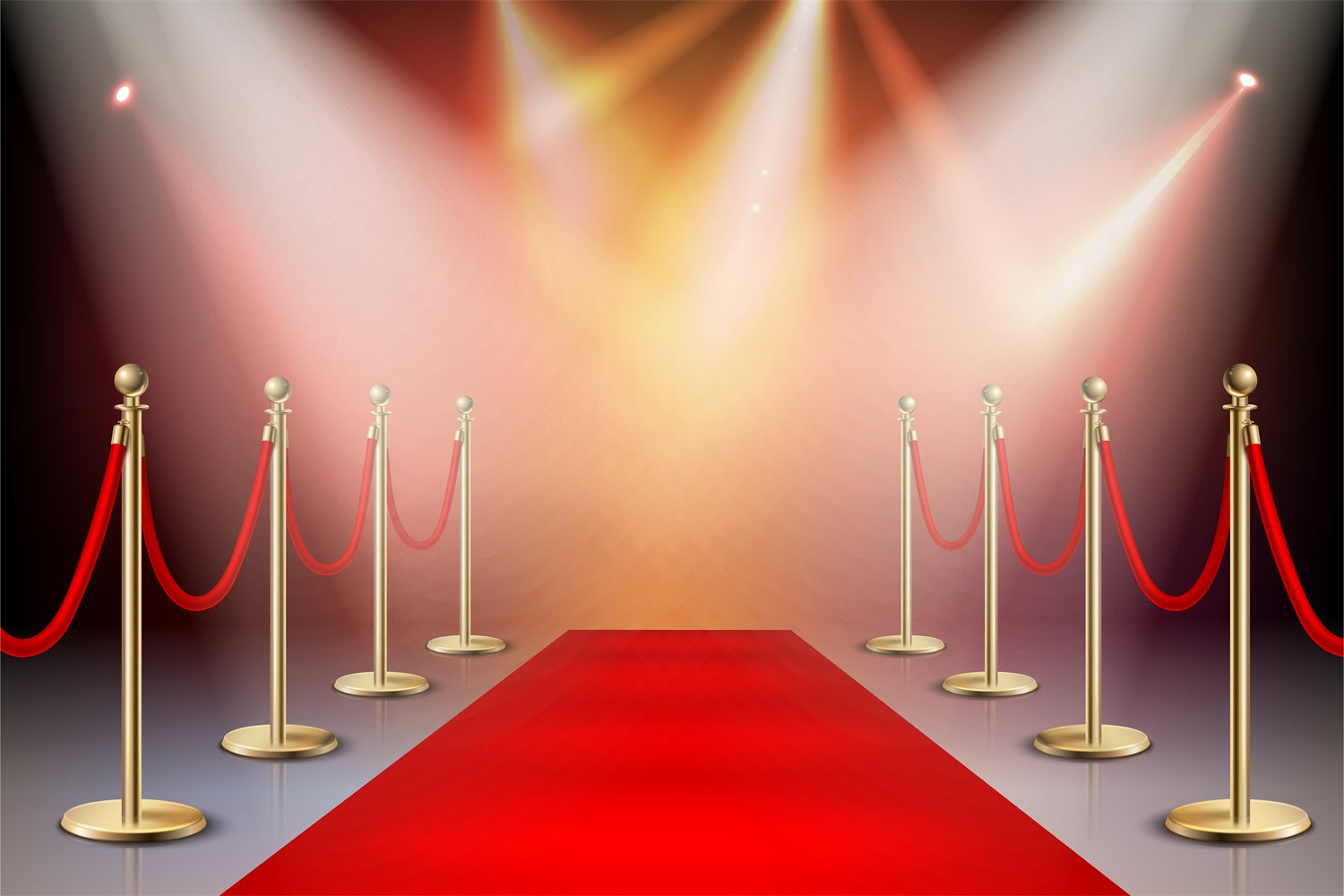 Red Carpet Photo Backdrop Stage Entrance Glow Backdrop GQ4-82