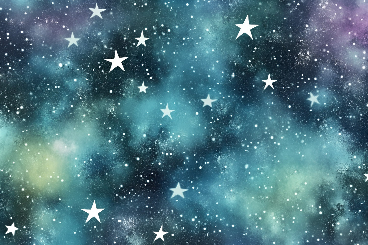 Starry Night Backdrop Mystic Galaxy Star Backdrop GQ5-54