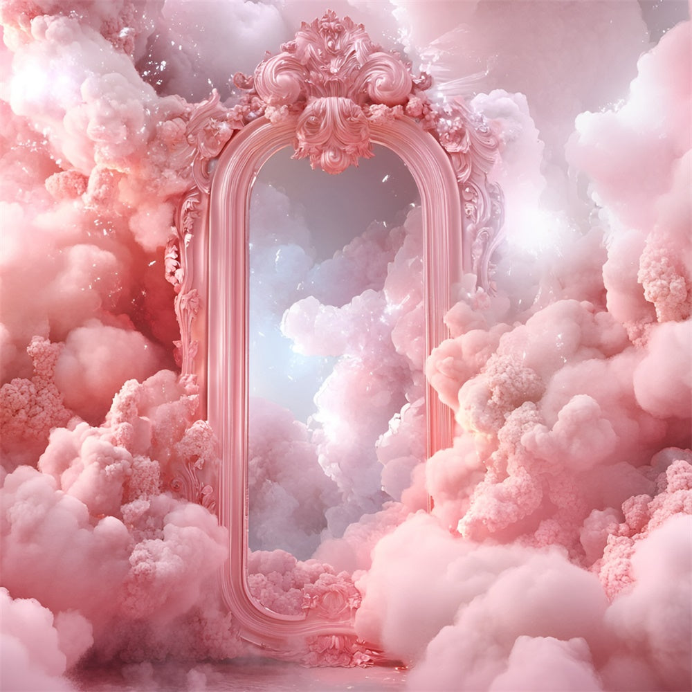 Clouds Backdrop Fantasy Cloud Baroque Mirror Backdrop GQ57-128