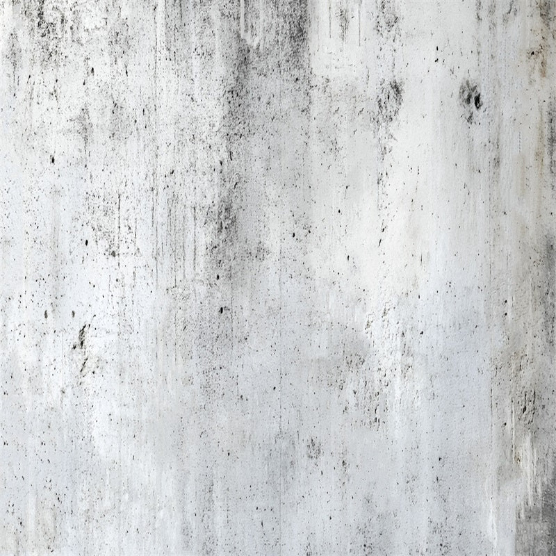Concrete Backdrop Weathered White Concrete Texture Dark Marks Portrait Backgrounds GQ58-56