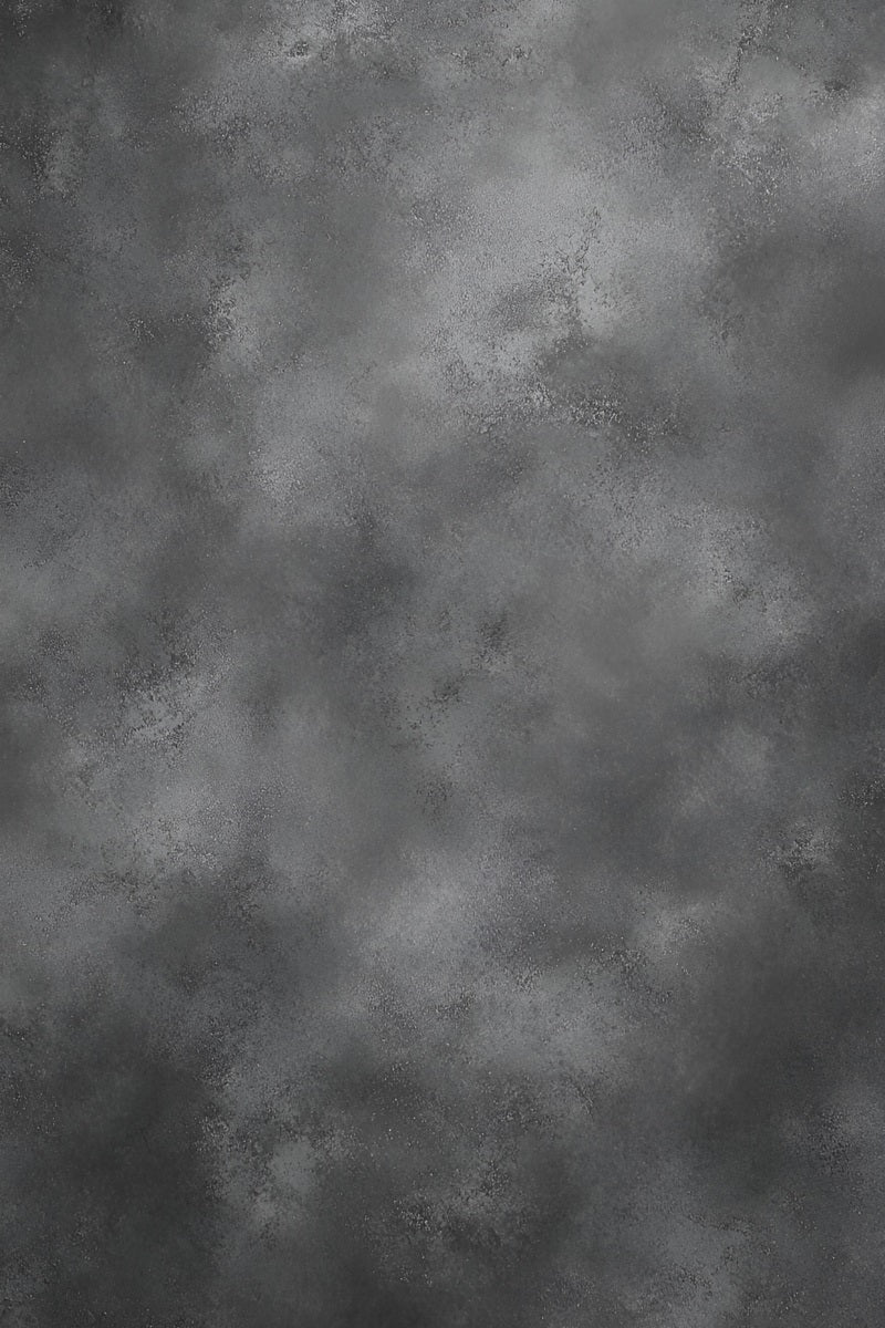 Concrete Backdrop Smoky Charcoal Gray Cloudy Texture Portrait Backdrop GQ58-59