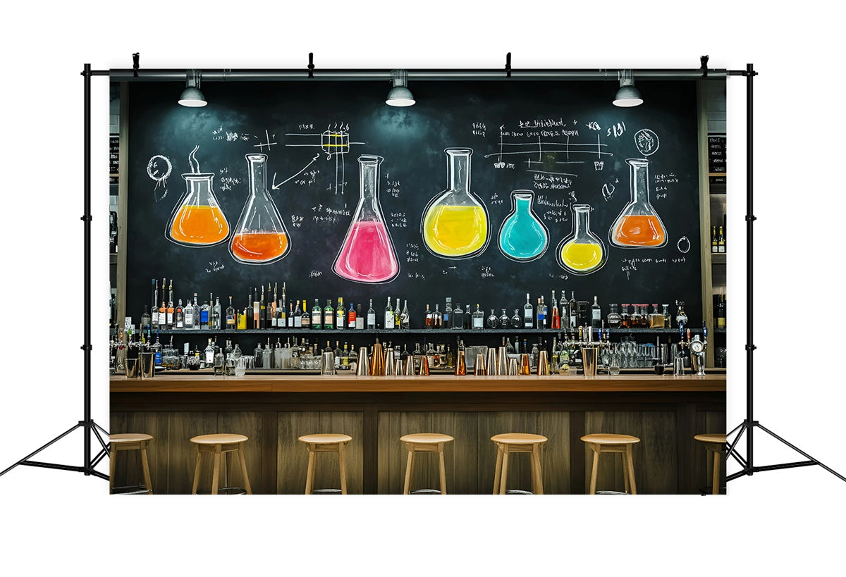 Chemistry Backdrop Creative Classroom Science Backdrop GQ6-134