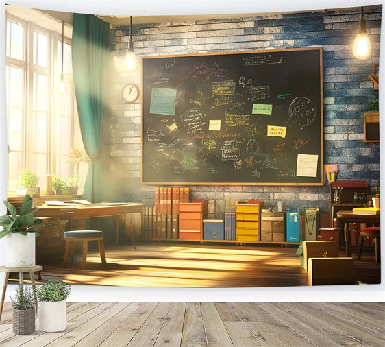 Classroom Backdrops Modern School Vibe Backdrop GQ6-146