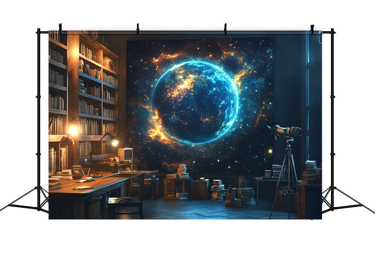 Back To School Backdrops Galactic Exploration Backdrop GQ6-150