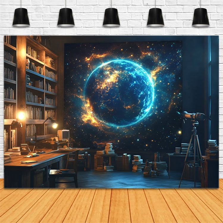 Back To School Backdrops Galactic Exploration Backdrop GQ6-150